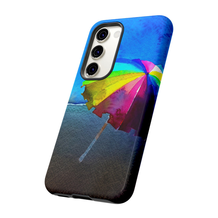 Cute Samsung Case | Cool Iphone Case | Summer Colorful Beach Parasol, Samsung S24, S23, S22, S21, IPhone 15 Case | Iphone 14 Case, Iphone 13 Case - Studio40ParkLane