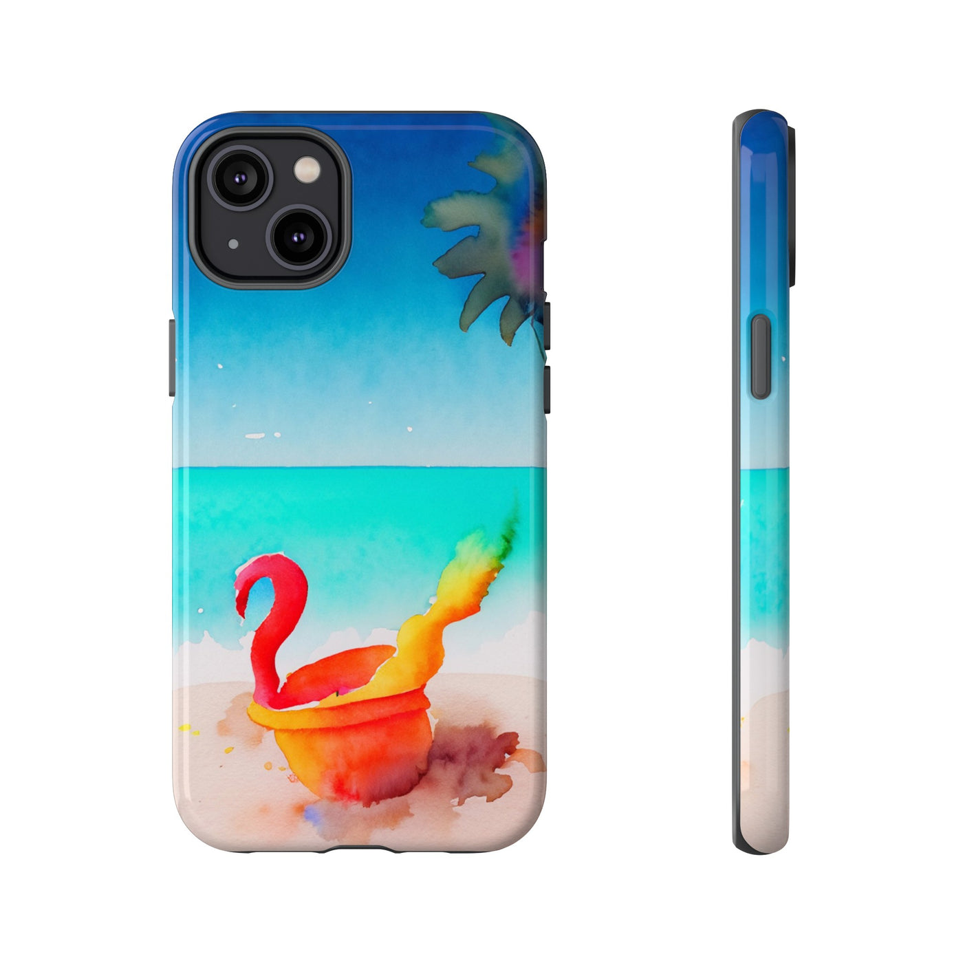 Cute Samsung Case | Cool Iphone Case | Summer Colorful Beach Bucket, Samsung S24, S23, S22, S21, IPhone 15 Case | Iphone 14 Case, Iphone 13 Case