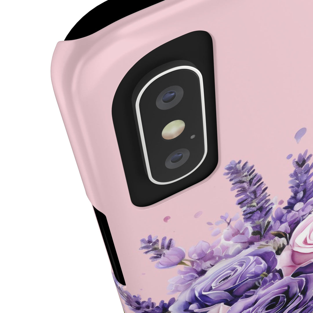 Slim Lavender Bouquet Flowers Cute Phone Cases for Iphone 16 Pro Max | iPhone 15 Case | iPhone 15 Pro Max Case, Iphone 14, Iphone 14 Pro Max, Iphone 13 12 11 8 7 - Studio40ParkLane