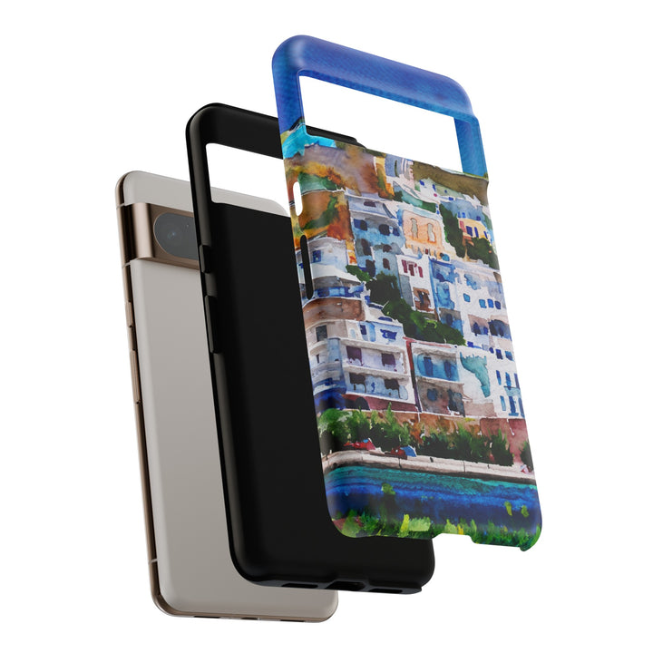 Impact Resistant, Greece House, Cute Phone Cases for Samsung S24, S23, S22, S21, IPhone 15 pro Iphone 14 pro Iphone 13 IPhone 12 Iphone 11 - Studio40ParkLane