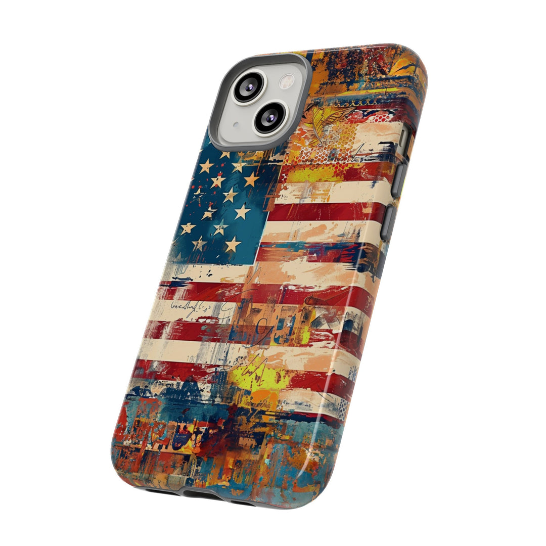 Impact Resistant, American Flag, Cute Phone Cases for Samsung S24, S23, S22, S21, IPhone 15 pro Iphone 14 pro Iphone 13 IPhone 12 Iphone 11 - Studio40ParkLane