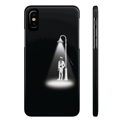 Slim Mystery Man Spotlight Gift for Her Cute Phone Cases for Iphone 16 Pro Max | iPhone 15 Case | iPhone 15 Pro Max Case, Iphone 14, 13, 12, 11, 10, 8, 7