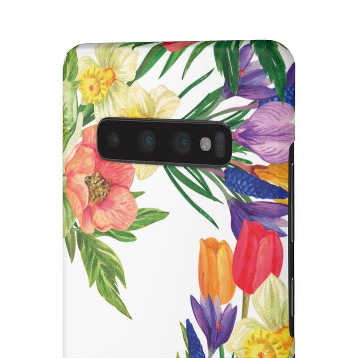 Sleek Snap Spring Summer Flowers Cute Phone Case for iPhone 16 15 14 13 12 11 X Xs Max Xr Pro Plus Samsung Galaxy S24 S23 S22 S21 S20 Ultra
