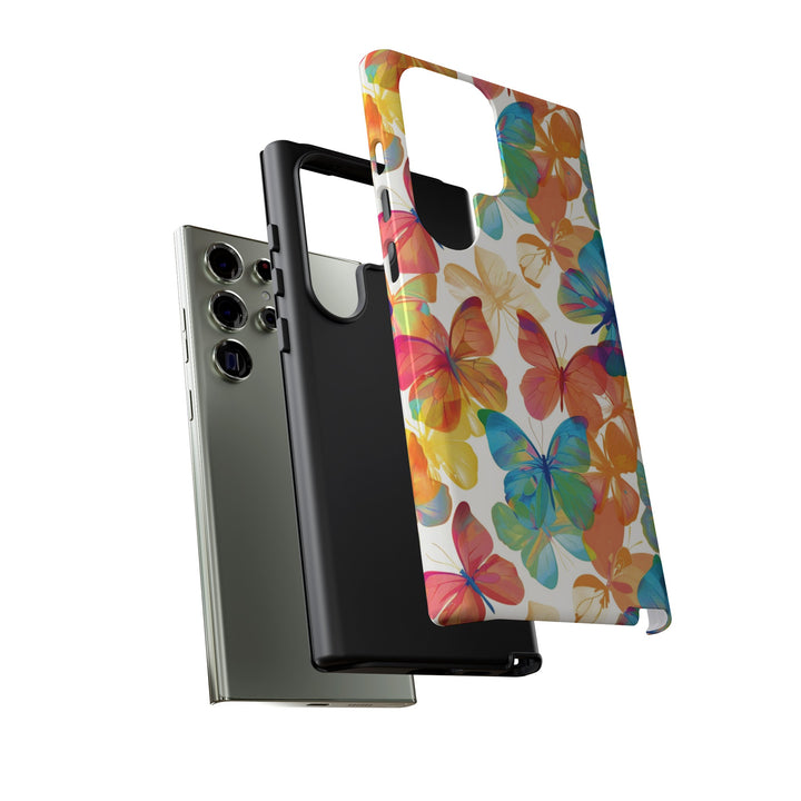 Cute Samsung Case | Cool Iphone Case | Summer Bright Butterflies, Samsung S24, S23, S22, S21, IPhone 15 Case | Iphone 14 Case, Iphone 13 Case - Studio40ParkLane