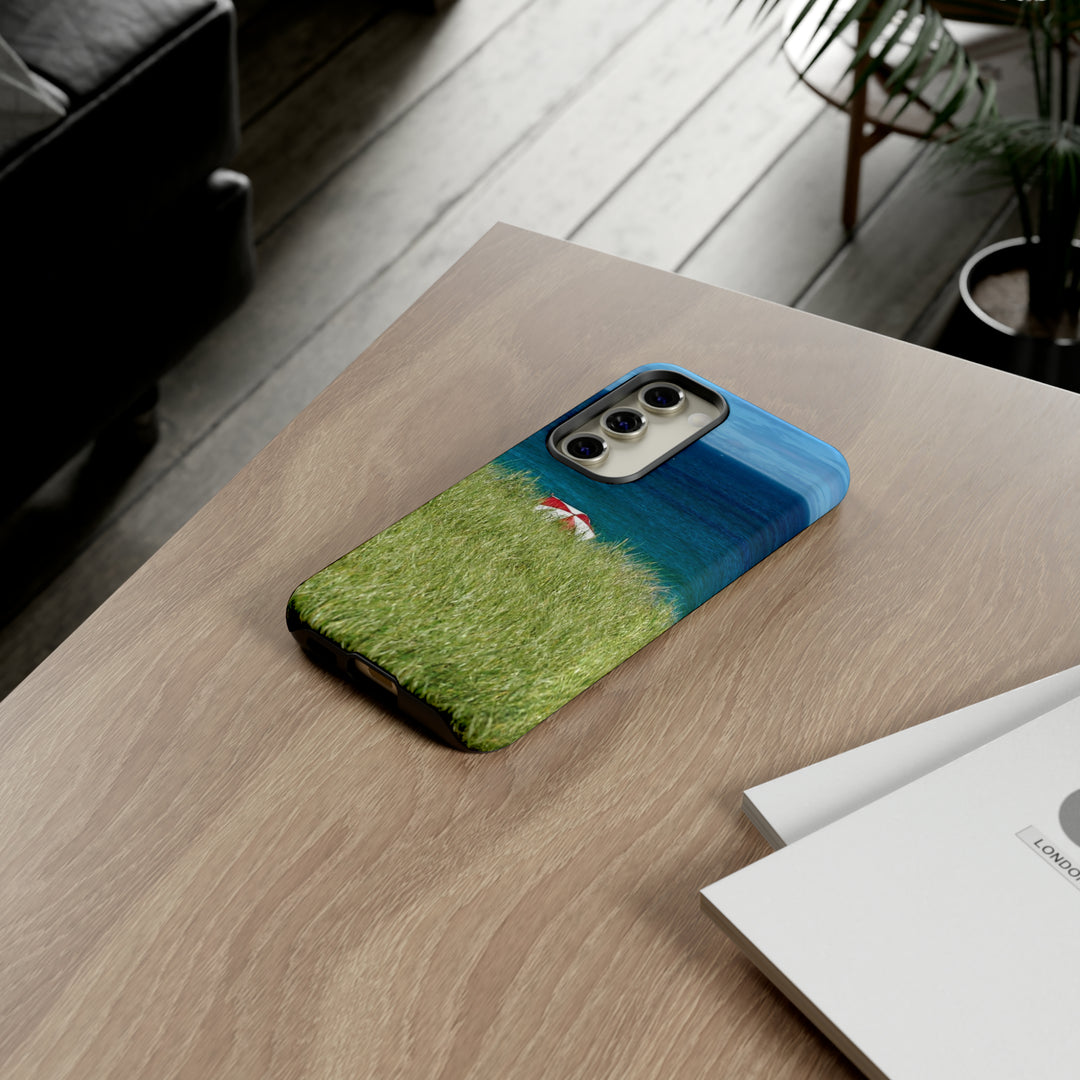 Cute Samsung Phone Case | Aesthetic Samsung Phone Case | Beach Umbrella | Galaxy S23, S22, S21, S20 | Luxury Double Layer | Cool - Studio40ParkLane