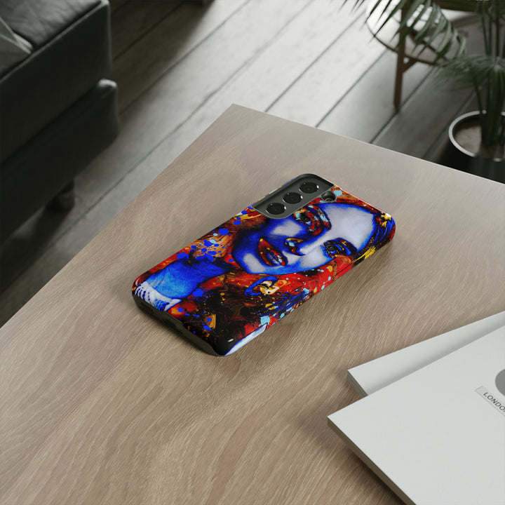 Cute Samsung Phone Case | Aesthetic Samsung Phone Case | Galaxy S23, S22, S21, S20 | Marble Splash Face, Protective Phone Case - Studio40ParkLane
