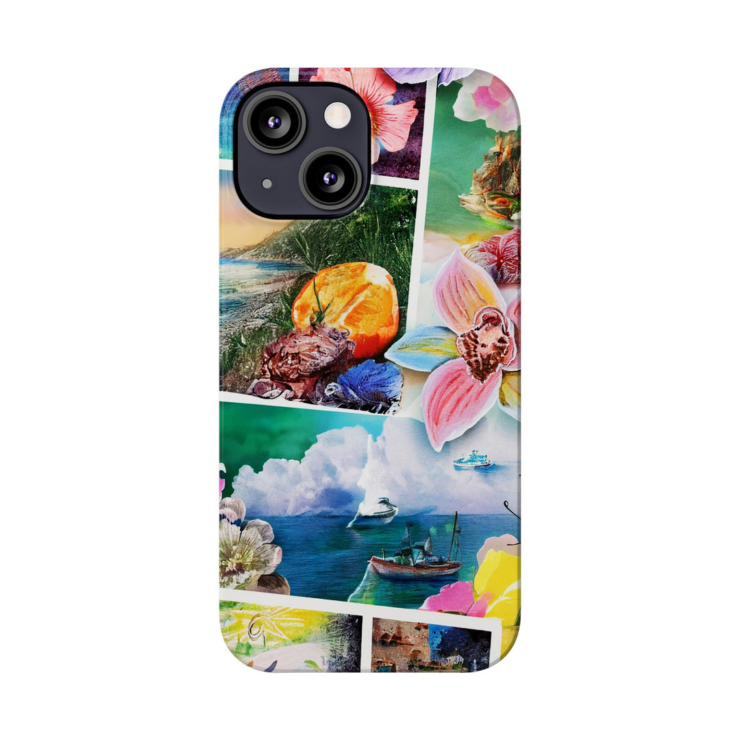 Slim Travel Coquette Collage Cute Phone Cases for Iphone | iPhone 15 Case | iPhone 15 Pro Max Case, Iphone 14, Iphone 14 Pro Max, Iphone 13 - Studio40ParkLane