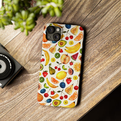 Fruit Mix Display Slim Cute Phone Cases for Iphone  | iPhone 15 Case | iPhone 15 Pro Max Case, Iphone 14, Iphone 14 Pro Max, Iphone 13