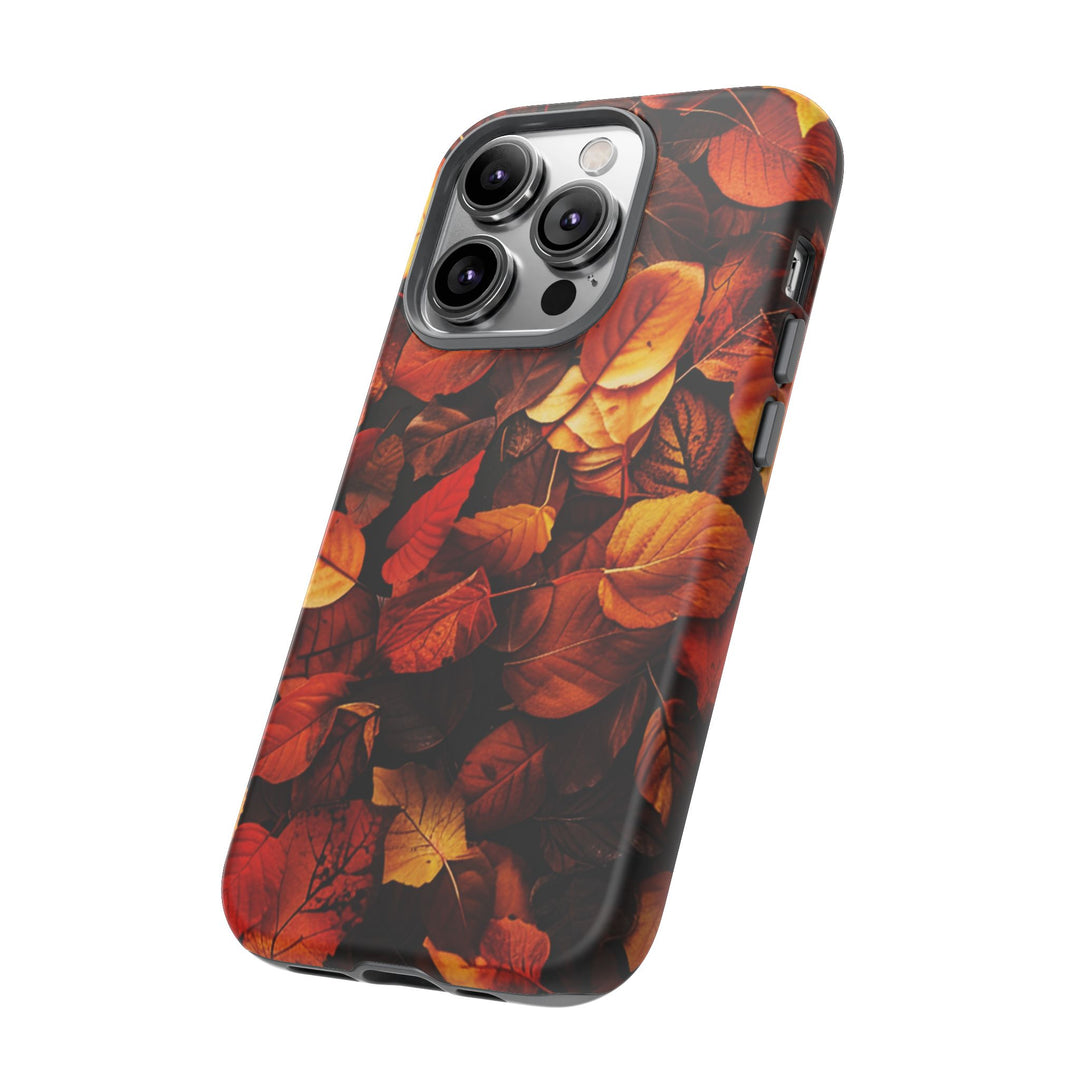 Autumn Fall Leaves Gift for Her Cute Phone Case for, Samsung Galaxy S24, S23, S22, S21, IPhone 16 Case | Iphone 15, Iphone 14, IPhone 13 Case - Studio40ParkLane