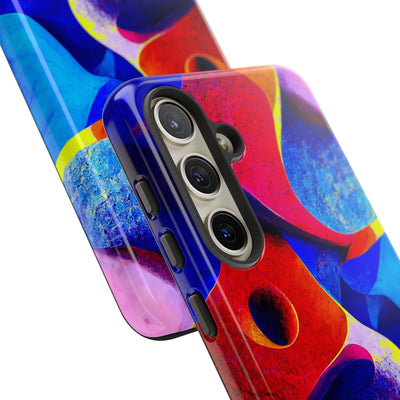 Impact Resistant, Abstract Shapes, Cute Phone Cases for Samsung S24, S23, S22, S21, IPhone 15 pro Iphone 14 pro Iphone 13 IPhone 12 Iphone 11