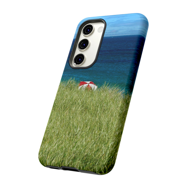 Cute Samsung Phone Case | Aesthetic Samsung Phone Case | Beach Umbrella | Galaxy S23, S22, S21, S20 | Luxury Double Layer | Cool - Studio40ParkLane