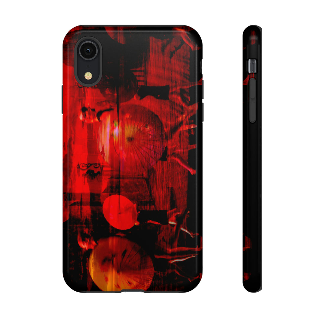 Cute IPhone Case | iPhone 15 Case | iPhone 15 Pro Max Case, Iphone 14 Case, Iphone 14 Pro Max Case IPhone Case for Art Lovers, Sunset Dance Red - Studio40ParkLane