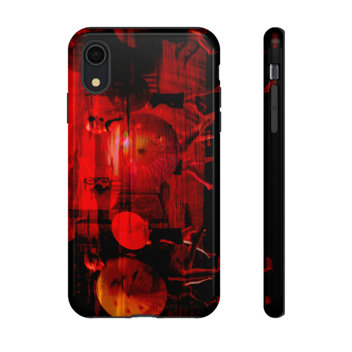 Cute IPhone Case | iPhone 15 Case | iPhone 15 Pro Max Case, Iphone 14 Case, Iphone 14 Pro Max Case IPhone Case for Art Lovers, Sunset Dance Red - Studio40ParkLane