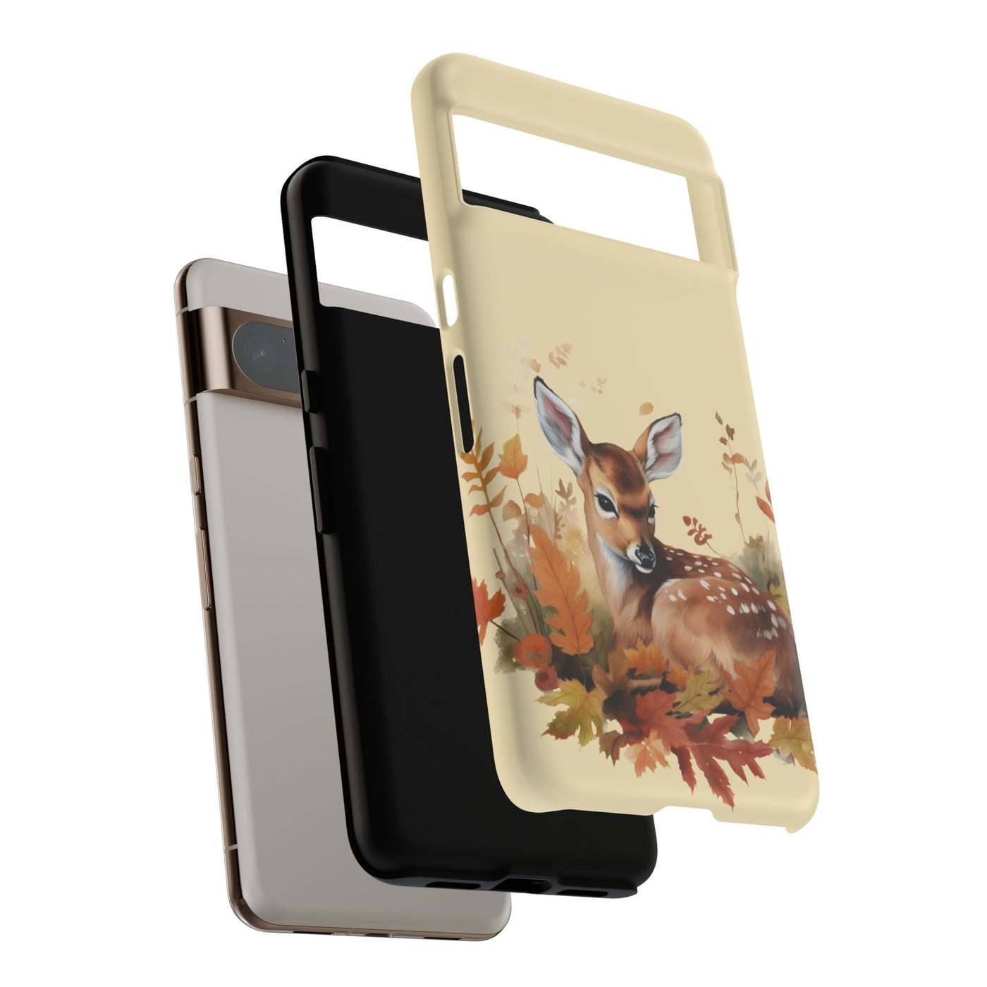 Autumn Fall Deer Gift for Her Cute Phone Case for, Samsung Galaxy S24, S23, S22, S21, IPhone 16 Case | Iphone 15, Iphone 14, IPhone 13 Case