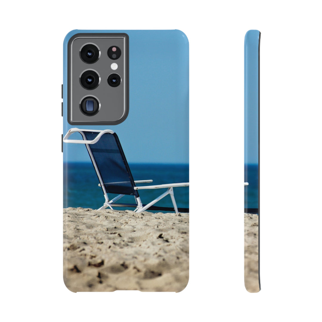 Cute Samsung Case | Cool Iphone Case | Summer Blue Beach Chair, Samsung S24, S23, S22, S21, IPhone 15 Case | Iphone 14 Case, Iphone 13 Case - Studio40ParkLane