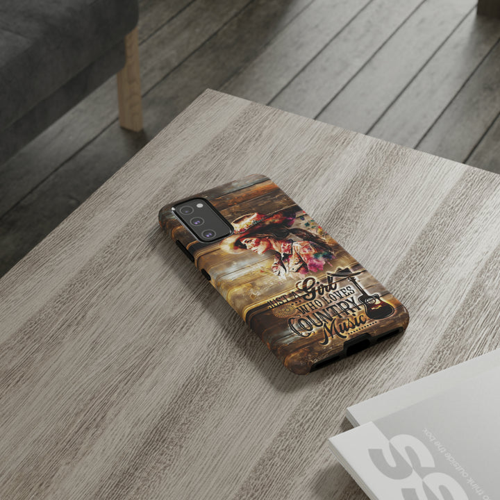 Cute Samsung Phone Case | Aesthetic Samsung Phone Case | Galaxy S23, S22, S21, S20 | Country Music Girl, Protective Phone Case - Studio40ParkLane