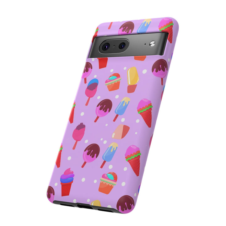 Cute Samsung Case | Cool Iphone Case | Summer Pink Ice - Cream, Samsung S24, S23, S22, S21, IPhone 15 Case | Iphone 14 Case, Iphone 13 Case - Studio40ParkLane