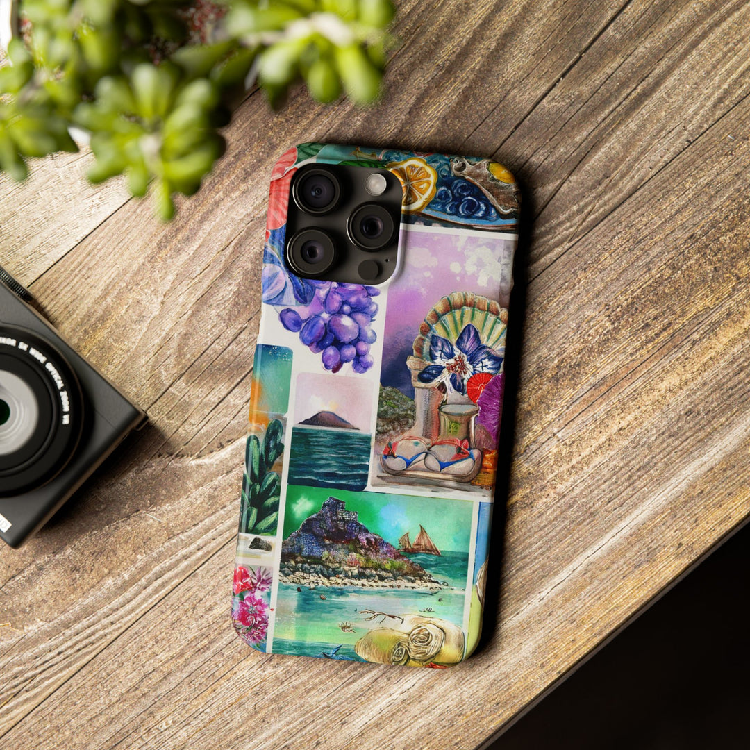 Slim Travel Coquette Collage Cute Phone Cases for Iphone | iPhone 15 Case | iPhone 15 Pro Max Case, Iphone 14, Iphone 14 Pro Max, Iphone 13 - Studio40ParkLane