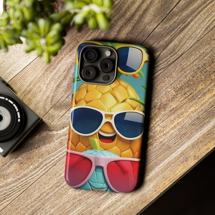 Cute IPhone Case | Summer Pineapple Fruit, iPhone 15 Case | iPhone 15 Pro Case, Iphone 14 Case, Iphone 14 Pro Max Case, Protective Iphone Case - Studio40ParkLane