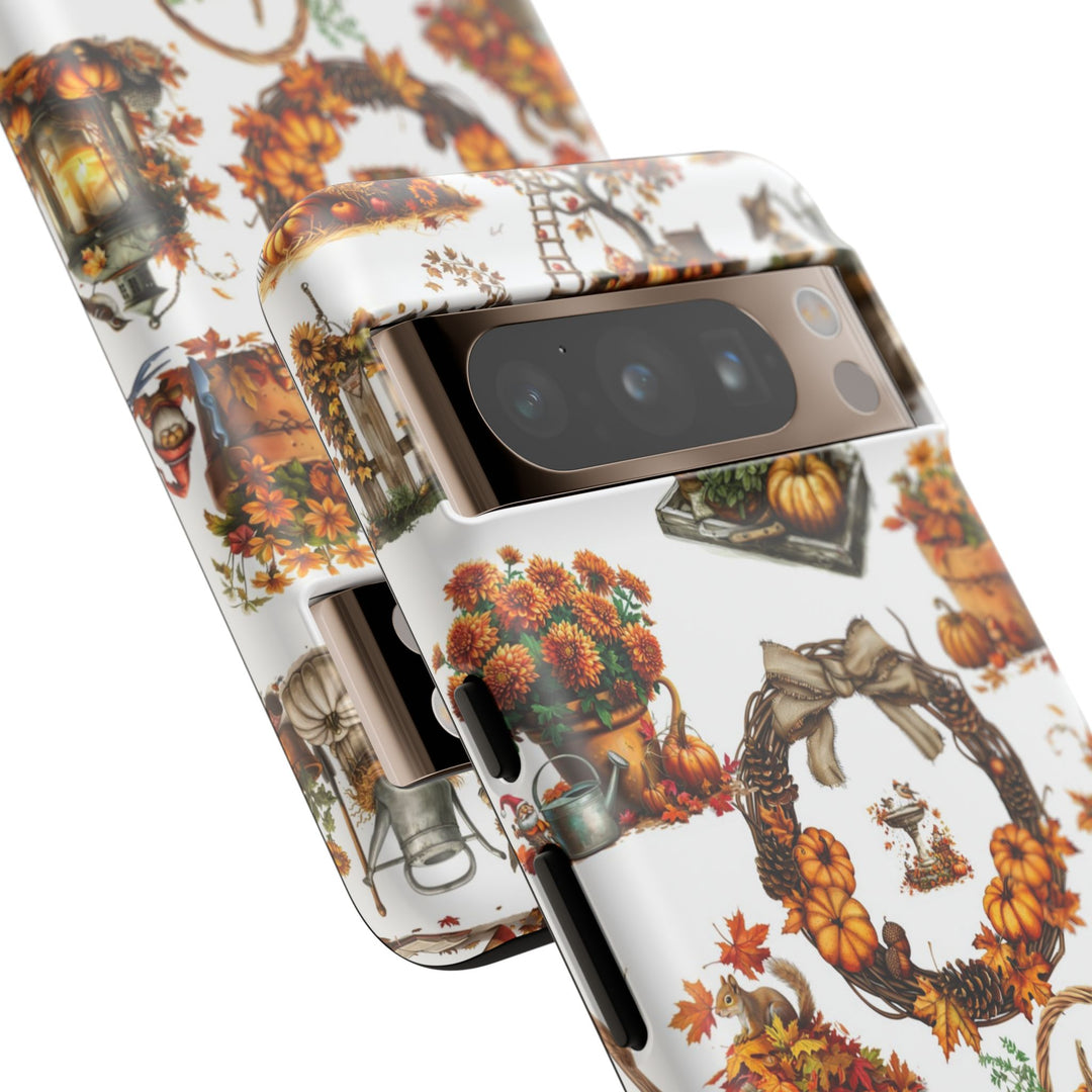 Impact Resistant, Fall Leaves Collage, Cute Phone Cases for Samsung S24, S23, S22, S21, IPhone 15 pro Iphone 14 pro Iphone 13 IPhone 12 Iphone 11 - Studio40ParkLane