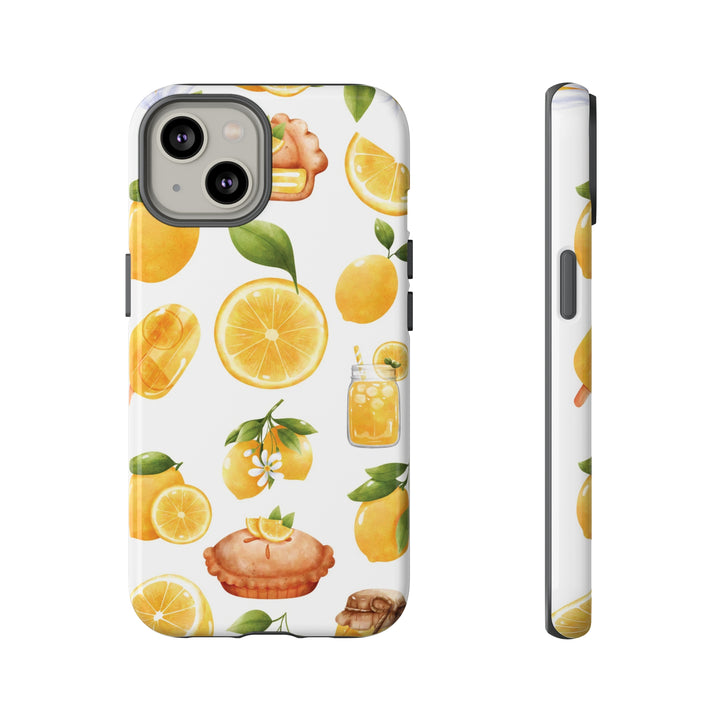 Cute IPhone Case | Summer Fruit Lemon, iPhone 15 Case | iPhone 15 Pro Case, Iphone 14 Case, Iphone 14 Pro Max Case, Protective Iphone Case - Studio40ParkLane