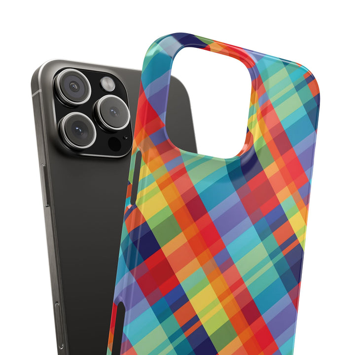Slim Checkered Plaid Gift for Her Cute Phone Cases for Iphone 16 Pro Max | iPhone 15 Case | iPhone 15 Pro Max Case, Iphone 14, 13, 12, 11, 10, 8, 7 - Studio40ParkLane