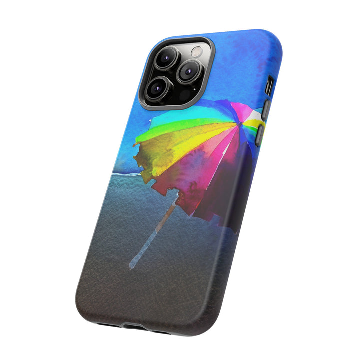 Cute Samsung Case | Cool Iphone Case | Summer Colorful Beach Parasol, Samsung S24, S23, S22, S21, IPhone 15 Case | Iphone 14 Case, Iphone 13 Case - Studio40ParkLane
