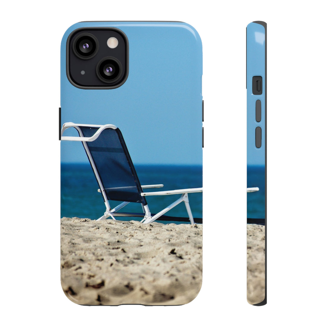 Cute Samsung Case | Cool Iphone Case | Summer Blue Beach Chair, Samsung S24, S23, S22, S21, IPhone 15 Case | Iphone 14 Case, Iphone 13 Case - Studio40ParkLane