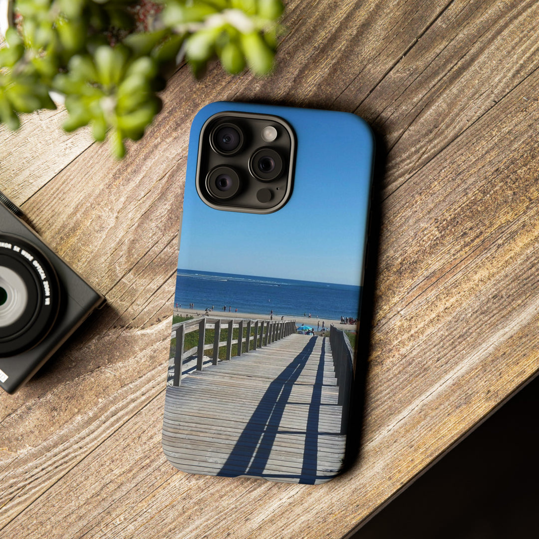 Cute Samsung Case | Cool Iphone Case | Summer Beach Walk, Samsung S24, S23, S22, S21, IPhone 15 Case | Iphone 14 Case, Iphone 13 Case - Studio40ParkLane