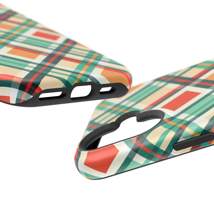 Checkered Plaid Magsafe Gift for Her Cute Phone Case for Iphone, | iPhone 16 | iPhone 15 Pro Max, Iphone 14 Pro Max, 13 12 11 10 9 8 7 - Studio40ParkLane