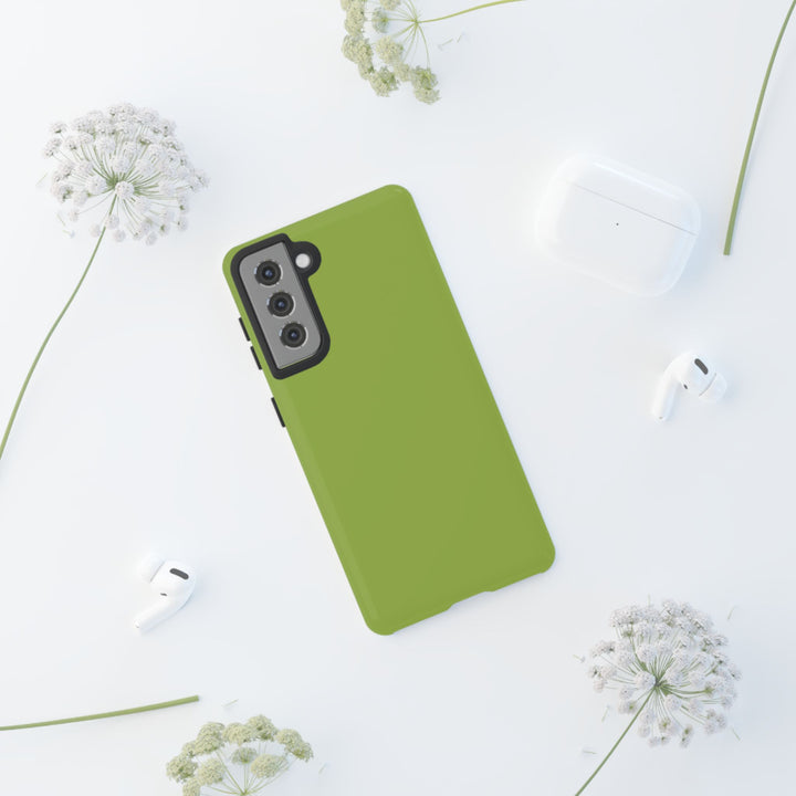 Premium Tough Chartreuse Green Gift for Her Cute Phone Cases for Samsung S25 S24, S23, S22, S21, Iphone, 16, 15, 14, 13 Pro Max Ultra - Studio40ParkLane