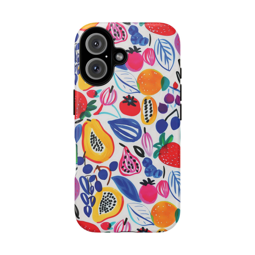 Summer Fruit Cute Tough Phone Case - For Apple iPhone Case 17, 16, 15 Pro Max, 14 Plus, 13 Pro, 12, Samsung Galaxy S26, S25, S24 Plus Ultra - Studio40ParkLane