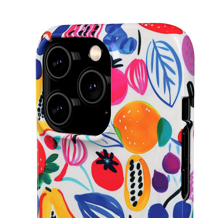 Snap Cute Custom Phone Case, Summer Fruit case for iPhone 18 17 16 15 14 13 12 Pro Max, Samsung S26 S25 S24 S23 Ultra Protective Phone Case - Studio40ParkLane