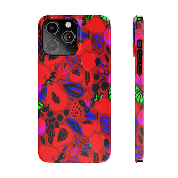 Slim Trendy Fall Fruit Gift for Her Cute Phone Cases for Iphone 16 | iPhone 15 Case | iPhone 15 Pro Max Case, Iphone 14, Iphone 14 Pro Max, Iphone 13, Slim - Studio40ParkLane