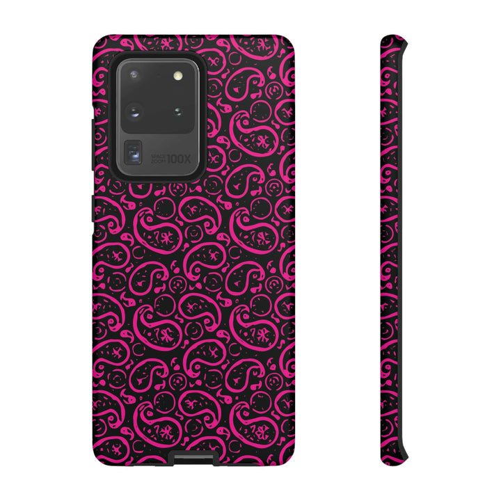 Samsung Galaxy Phone Case | Galaxy S23, S22, S21, S20 | Luxury Case Double Layered | Impact Resistant | Fashionable - Paisley 3 - Studio40ParkLane
