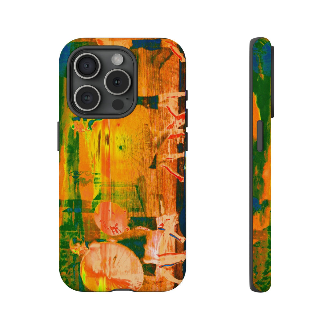 Cute IPhone Case | iPhone 15 Case | iPhone 15 Pro Max Case, Iphone 14 Case, Iphone 14 Pro Max Case IPhone Case for Traveler, Fall Sunset Dance - Studio40ParkLane