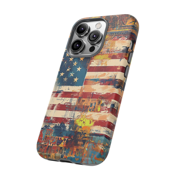 Impact Resistant, American Flag, Cute Phone Cases for Samsung S24, S23, S22, S21, IPhone 15 pro Iphone 14 pro Iphone 13 IPhone 12 Iphone 11 - Studio40ParkLane