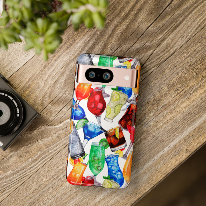 Cute Samsung Case | Cool Iphone Case | Summer Fruit Cocktail, Samsung S24, S23, S22, S21, IPhone 15 Case | Iphone 14 Case, Iphone 13 Case - Studio40ParkLane