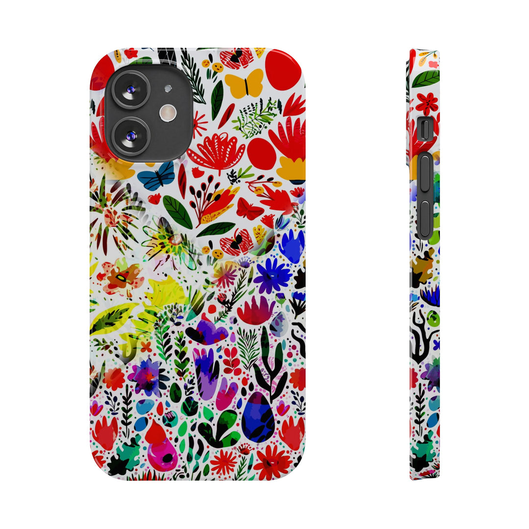 Slim Cute Phone Cases for Iphone | iPhone 15 Case | iPhone 15 Pro Max Case, Iphone 14, Iphone 14 Pro Max, Iphone 13, Flowers 4 Seasons - Studio40ParkLane