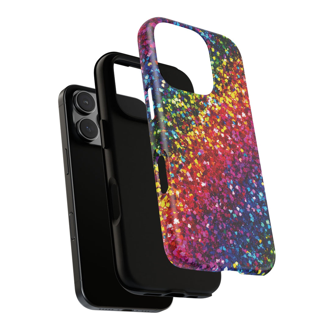 Premium Tough Muted Non - Glitter Color Composition Cute Phone Case, for IPhone 16 pro Max | Iphone 15, Iphone 14, 13, Samsung Galaxy S25, S24 - Studio40ParkLane