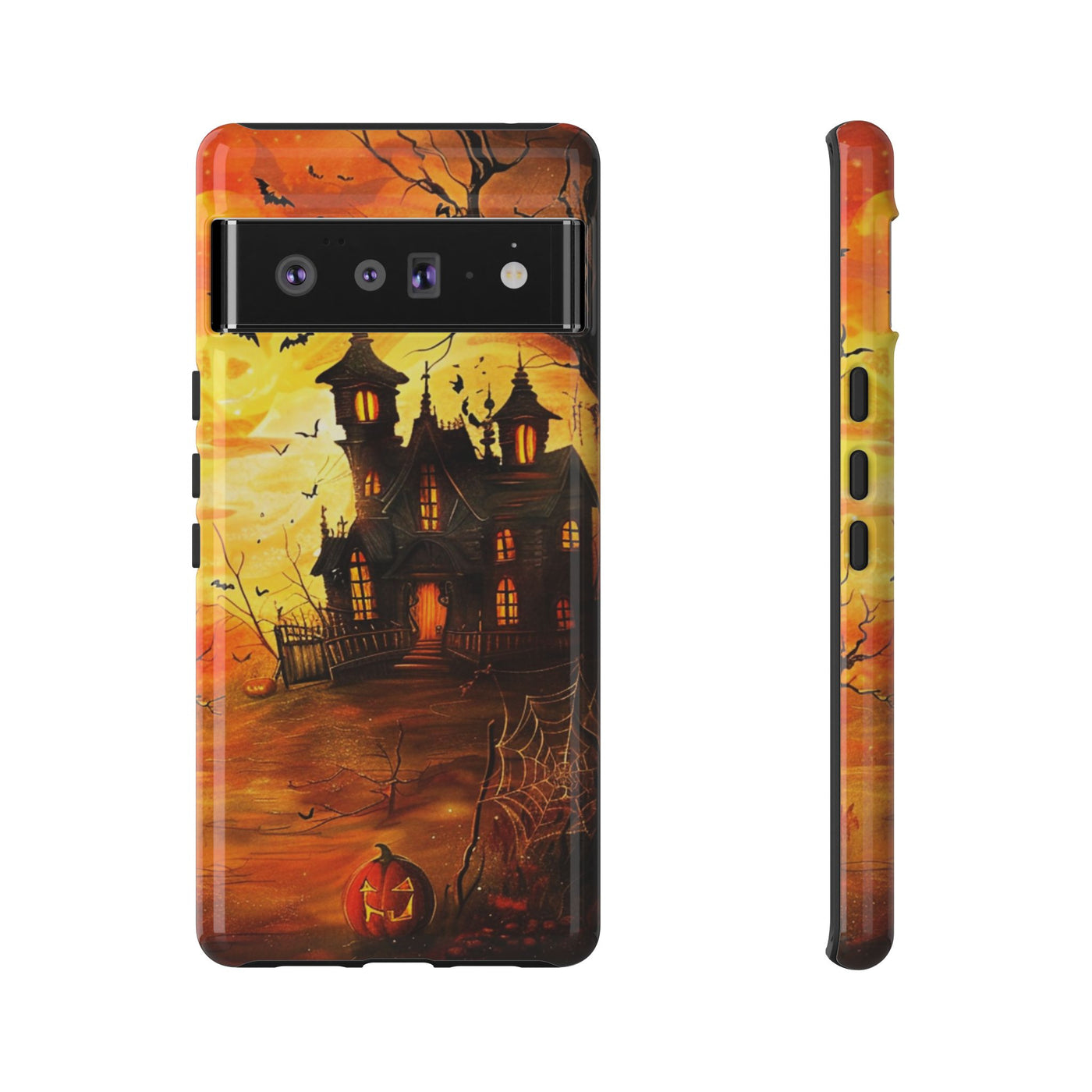 Halloween Spooky Impact Resistant, Cute Phone Cases for Samsung S24, S23, S22, S21, IPhone 15 pro Iphone 14 pro Iphone 13 IPhone 12 Iphone 11