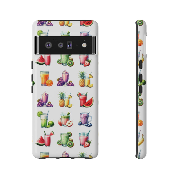 Cute Samsung Case | Cool Iphone Case | Tropical Summer Fruit Cocktail, Samsung S24, S23, S22, S21, IPhone 15 Case | Iphone 14 Case, Iphone 13 Case - Studio40ParkLane