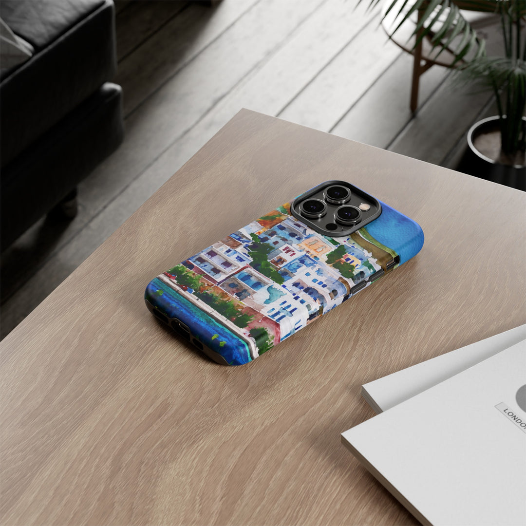 Impact Resistant, Greece House, Cute Phone Cases for Samsung S24, S23, S22, S21, IPhone 15 pro Iphone 14 pro Iphone 13 IPhone 12 Iphone 11 - Studio40ParkLane