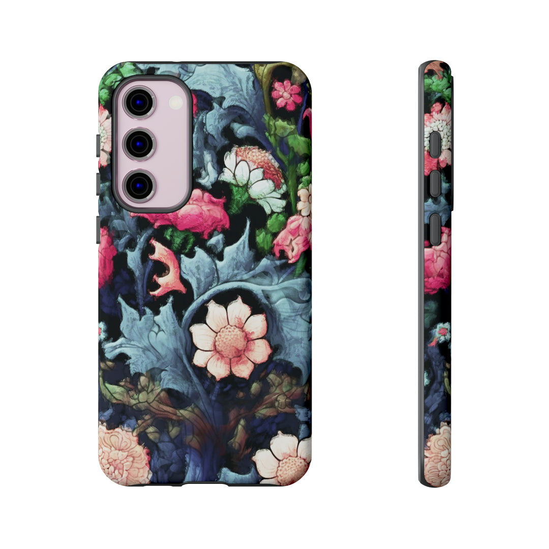 Cute Samsung Phone Case | Aesthetic Samsung Phone Case | Galaxy S23, S22, S21, S20 | Luxury Double Layer | Cool Flowers Design Floral - Studio40ParkLane