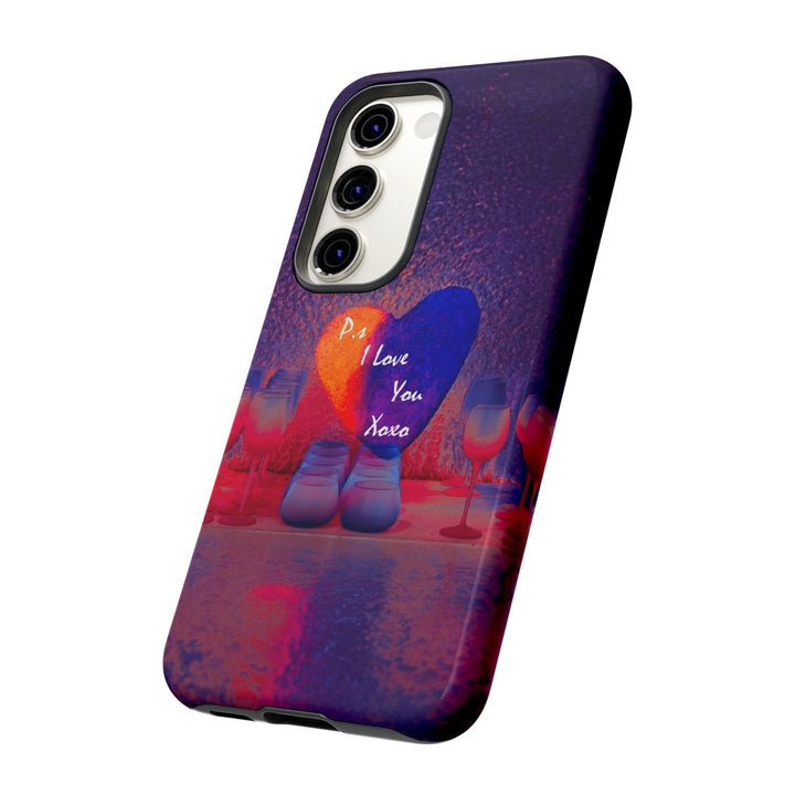 Cute Samsung Case | Cool Iphone Case | PS I love You - Heart, Samsung S24, S23, S22, S21, IPhone 15 Case | Iphone 14 Case, Iphone 13 Case - Studio40ParkLane