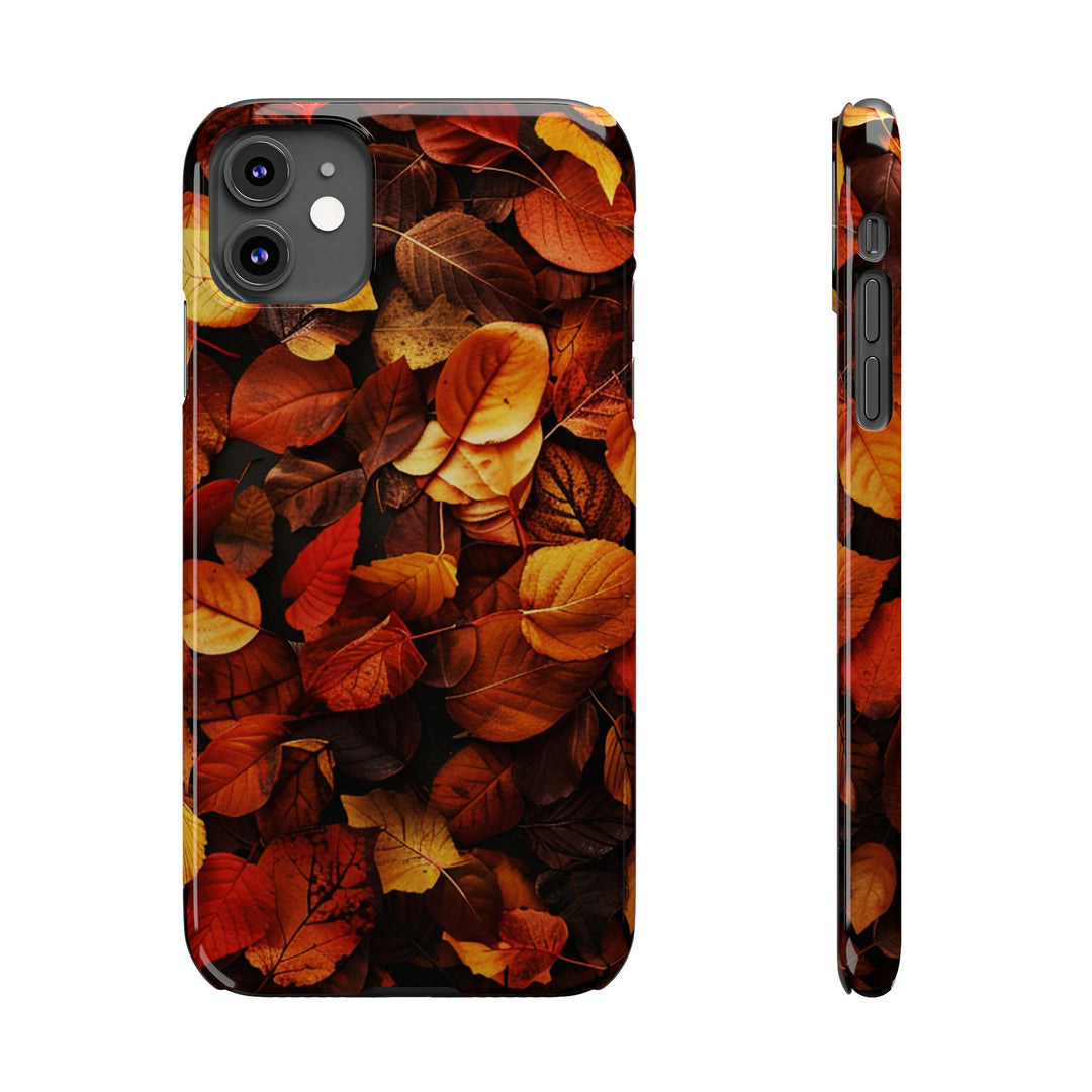 Slim Fall Autumn Leaves Gift for Her Cute Phone Cases for Iphone 16 | iPhone 15 Case | iPhone 15 Pro Max Case, Iphone 14, Iphone 14 Pro Max, Iphone 13, Slim - Studio40ParkLane