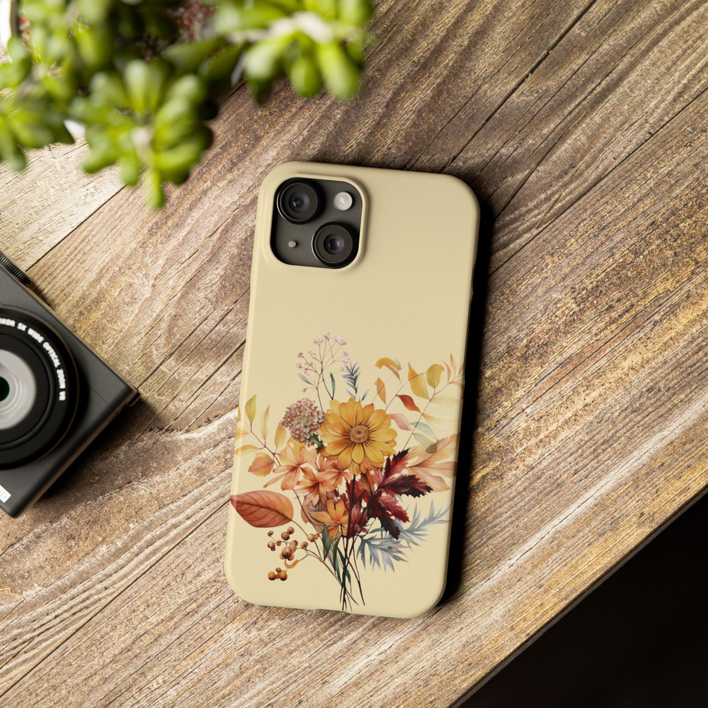 Slim Fall Autumn Leaves Gift for Her Cute Phone Cases for Iphone 16 | iPhone 15 Case | iPhone 15 Pro Max Case, Iphone 14, Iphone 14 Pro Max, Iphone 13, Slim