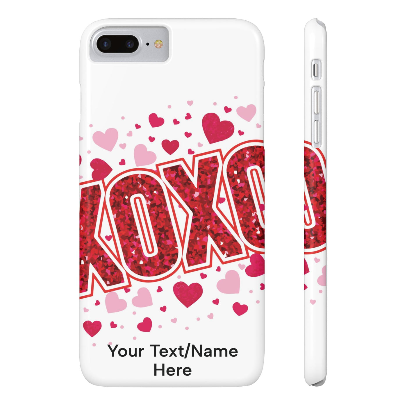 Slim Custom Personalized Valentine Love Gift for Her Cute Phone Cases for Iphone 16 Pro Max | iPhone 15 Case | iPhone 15 Pro Max Case, Iphone 14, 13, 12, 11, 10, 8, 7