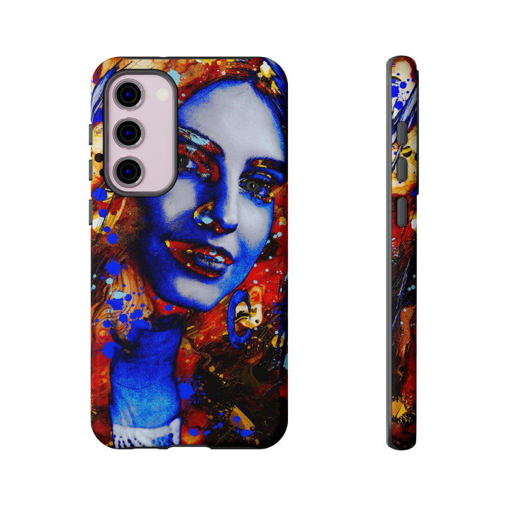 Cute Samsung Phone Case | Aesthetic Samsung Phone Case | Galaxy S23, S22, S21, S20 | Marble Splash Face, Protective Phone Case - Studio40ParkLane