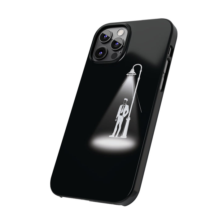 Slim Mystery Man Spotlight Gift for Her Cute Phone Cases for Iphone 16 Pro Max | iPhone 15 Case | iPhone 15 Pro Max Case, Iphone 14, 13, 12, 11, 10, 8, 7 - Studio40ParkLane